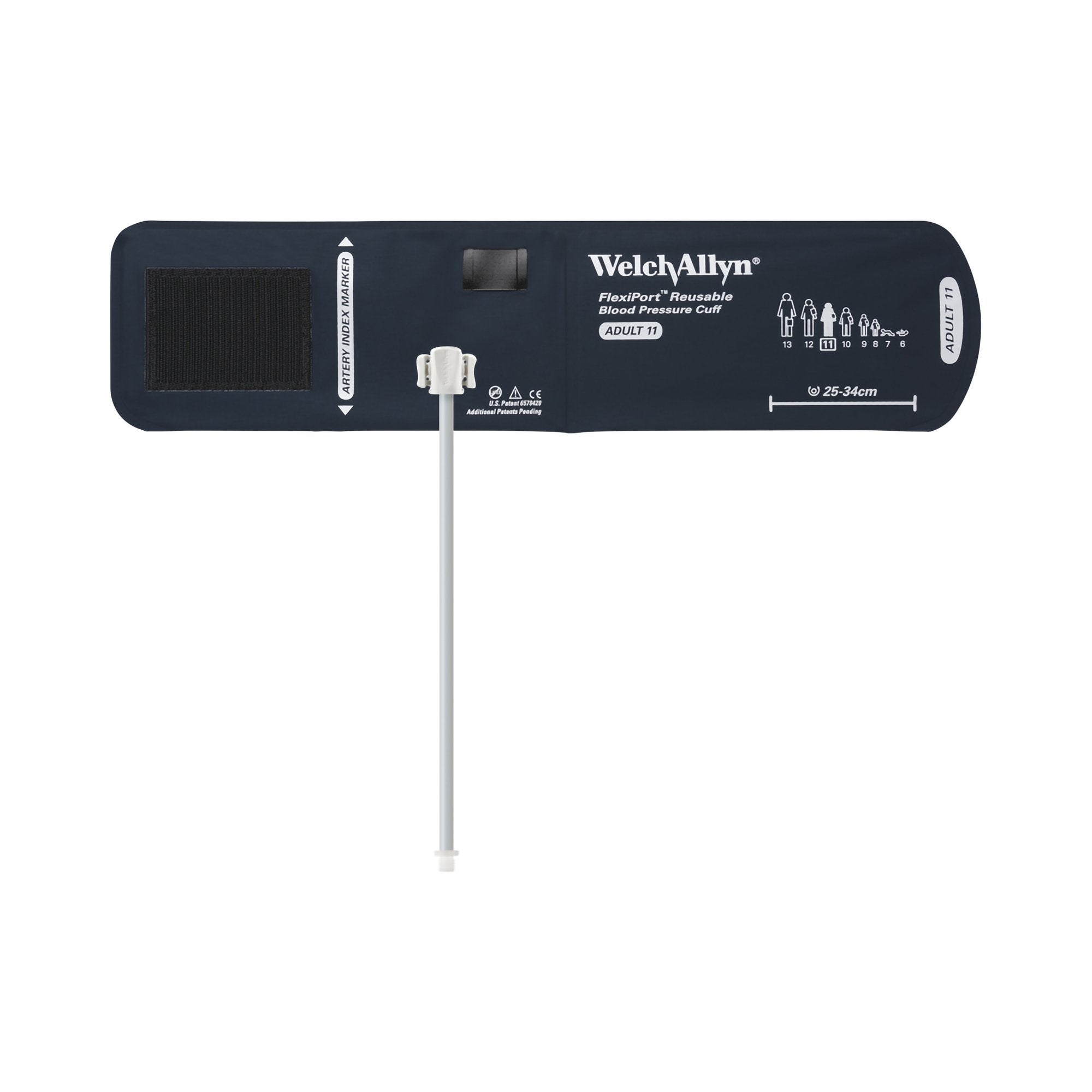 Welch Allyn FlexiPort® Reusable Blood Pressure Cuff - Adult (25 to 34 cm) Arm Cuff Welch Allyn FlexiPort® Reusable Blood Pressure Cuff - Adult (25 to 34 cm) Arm Cuff